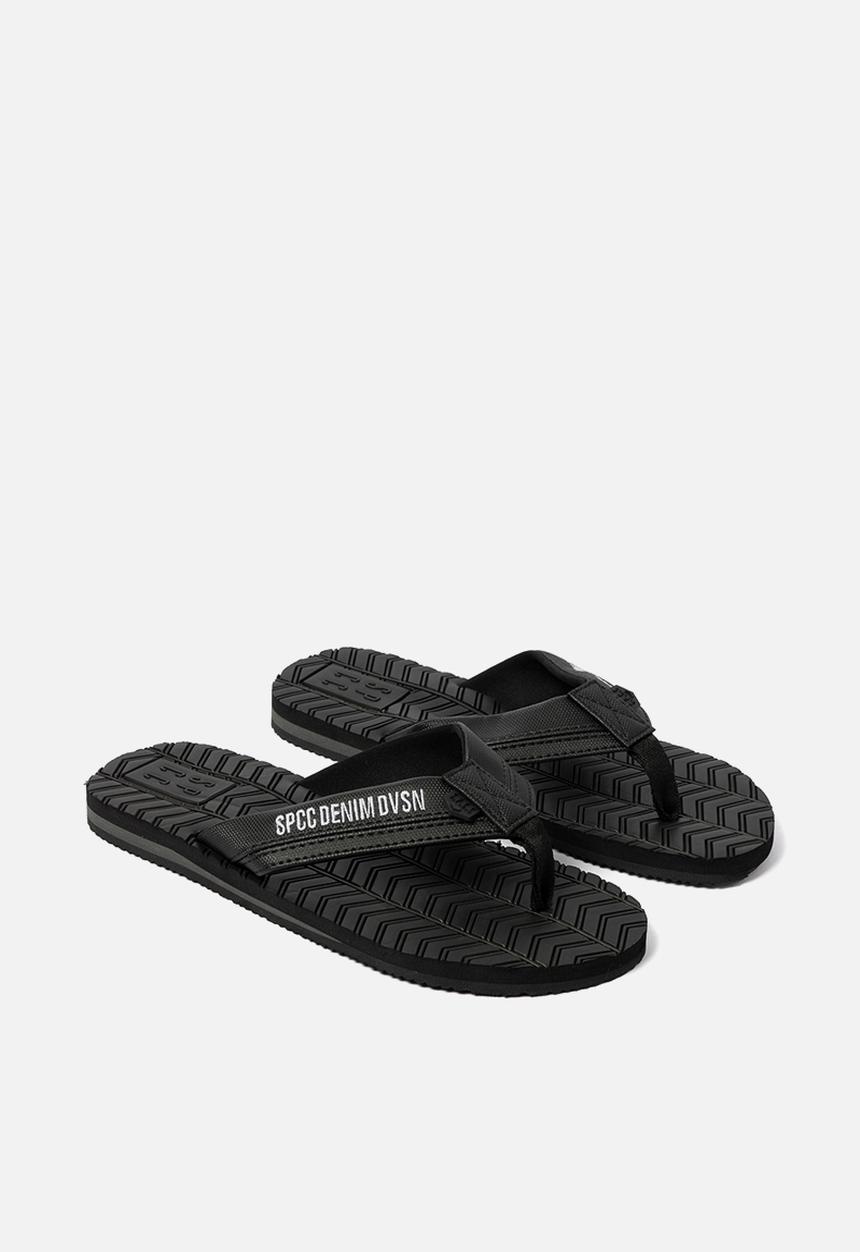 S.P.C.C - Soren Flip Flops  - Black