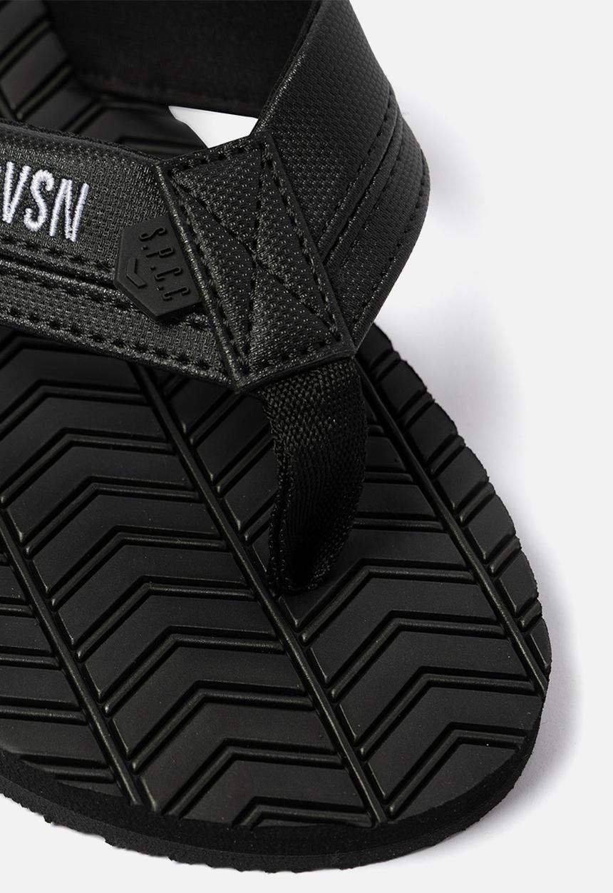S.P.C.C - Soren Flip Flops  - Black