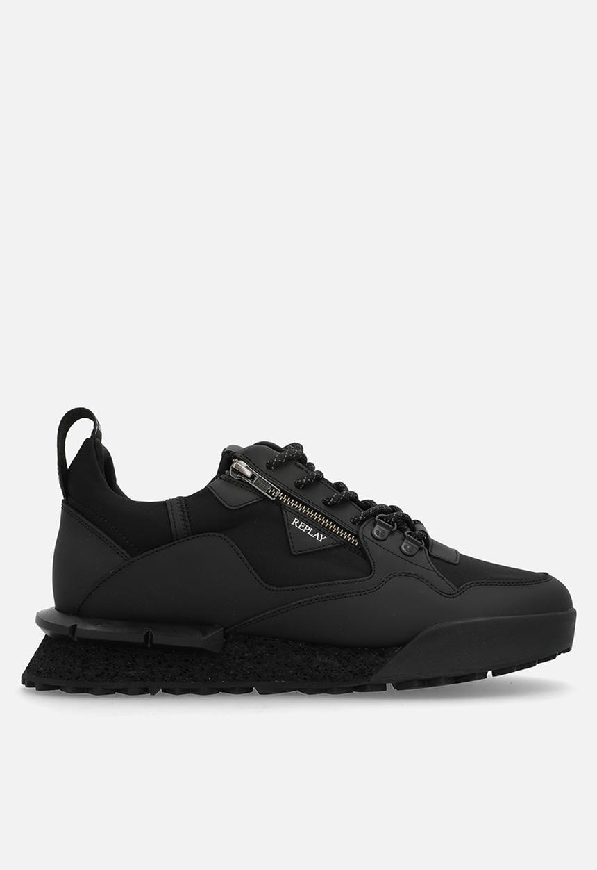 Replay - Field zip sa - black