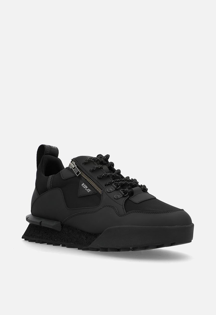 Replay - Field zip sa - black
