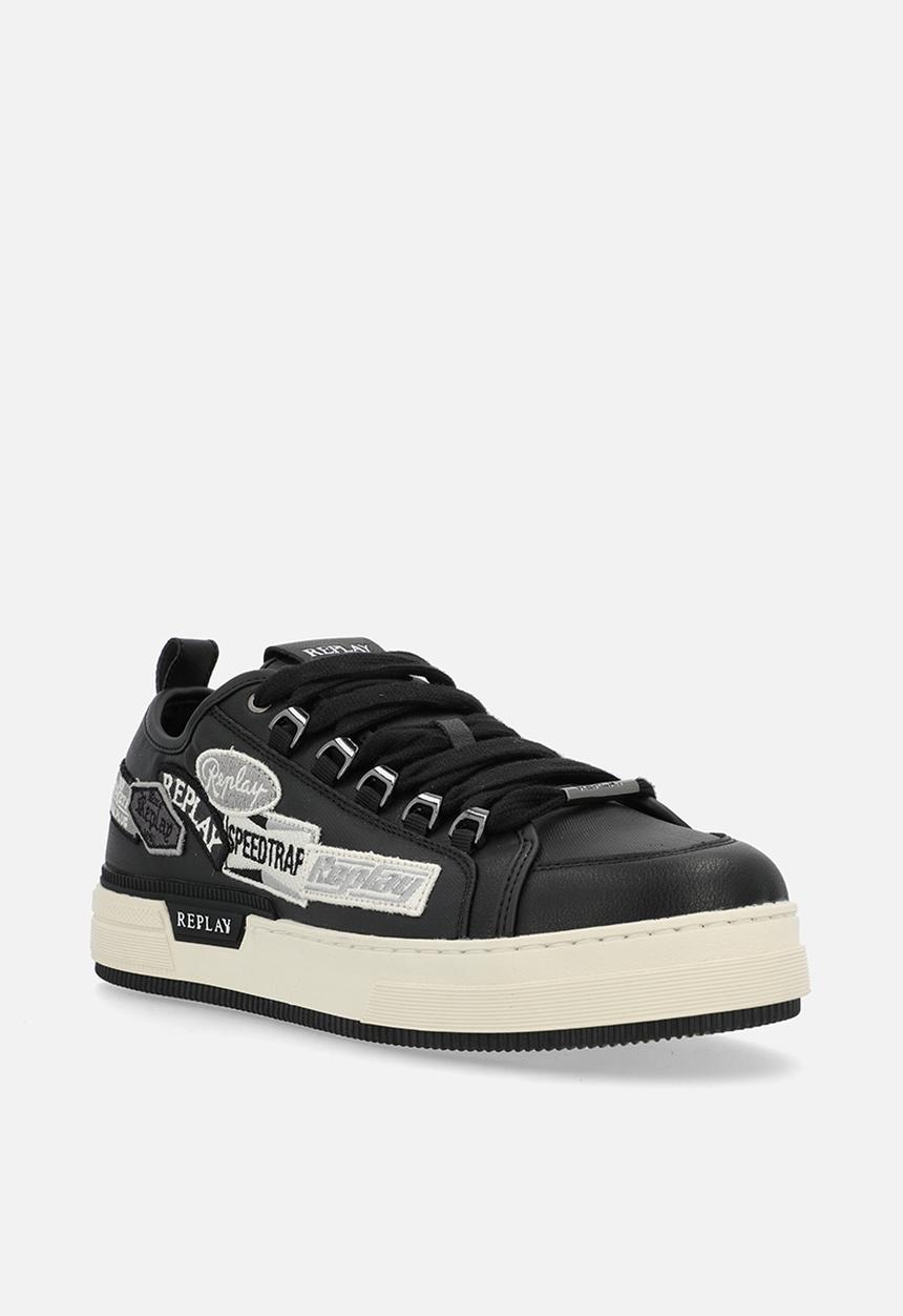 Replay - Raily badged sa - black