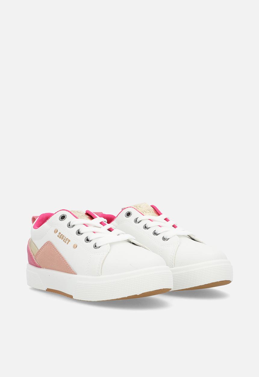 SOVIET - K coco blanco - white/pink/fuchsia