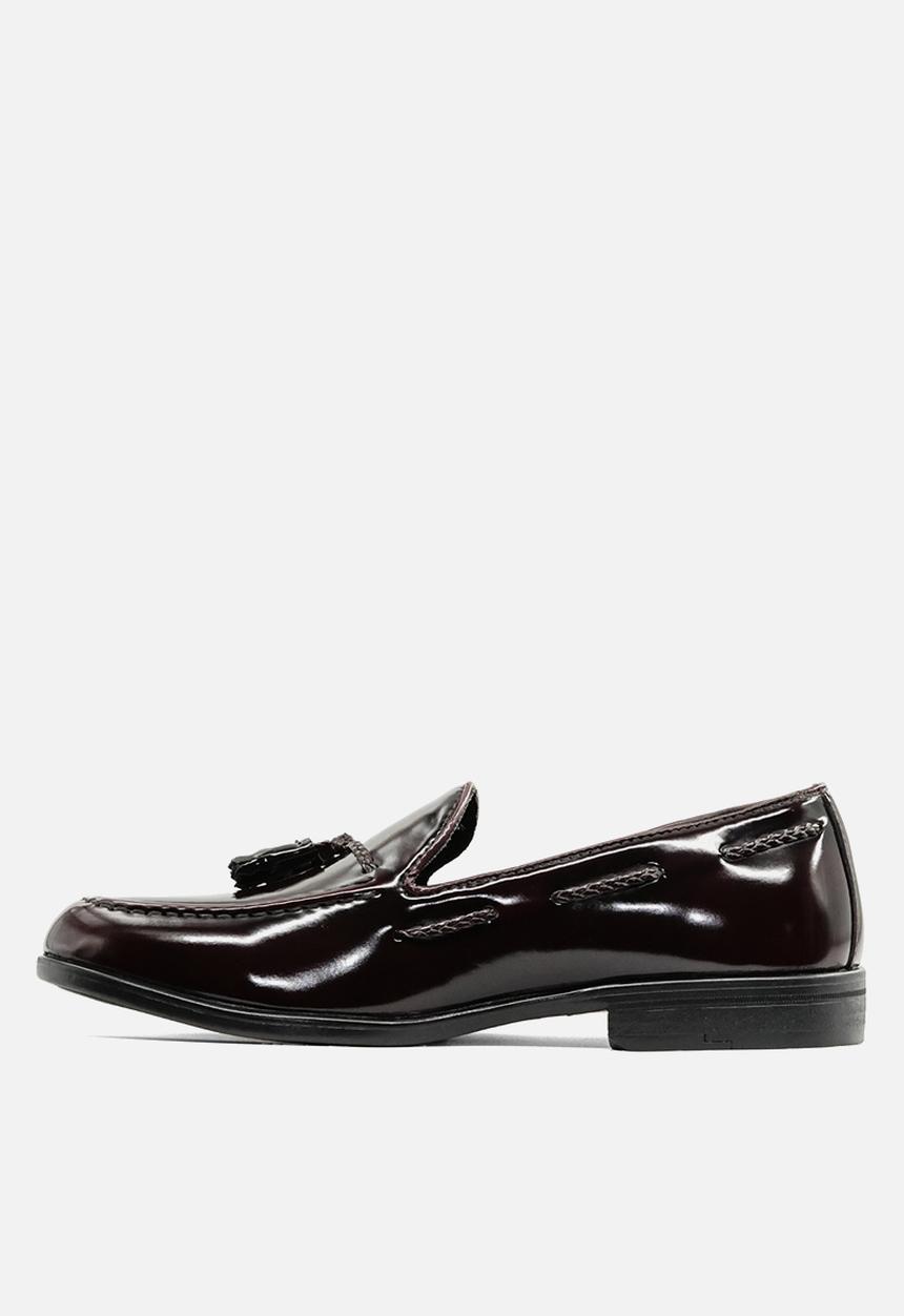 PC - Hi Shine Tassel Slip on - Burgundy