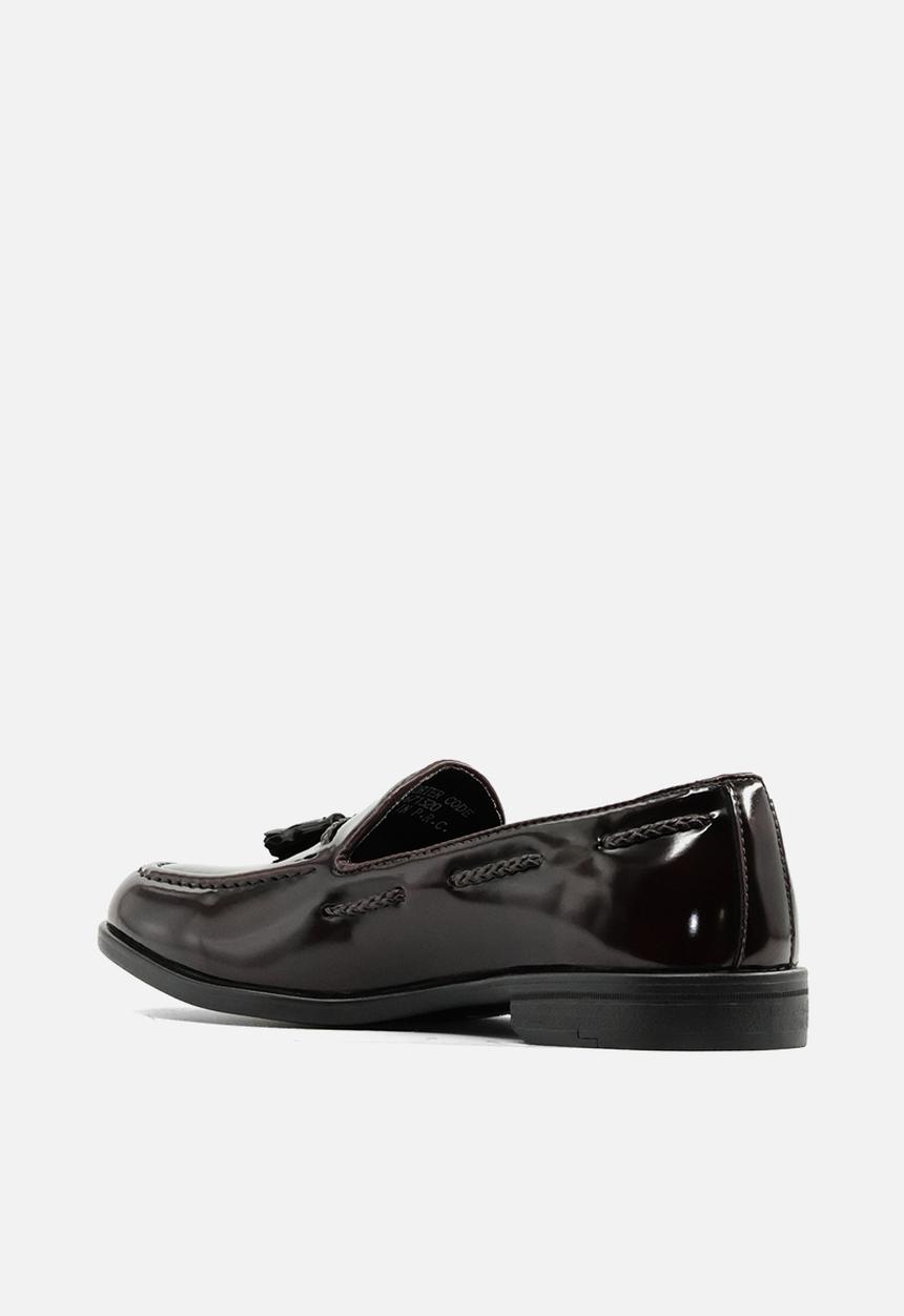 PC - Hi Shine Tassel Slip on - Burgundy