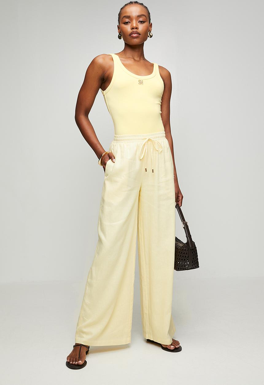 Steve Madden - Ladies bianca bodysuit - soft yellow