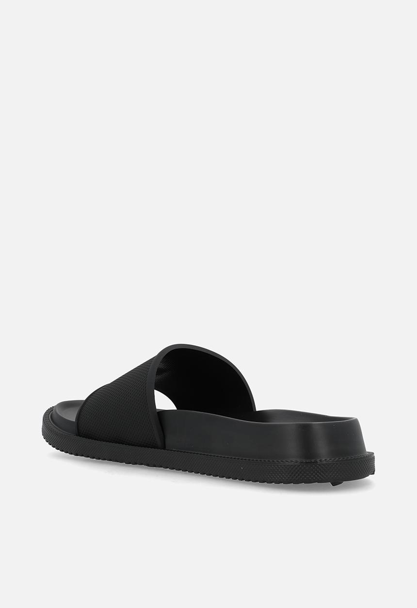 POLO - Pony moulded pool slide - black