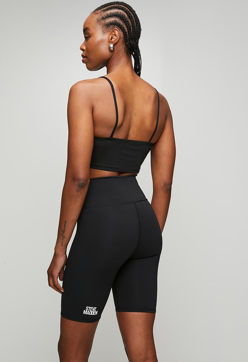 Steve Madden - Ladies cynthia cycle shorts - black