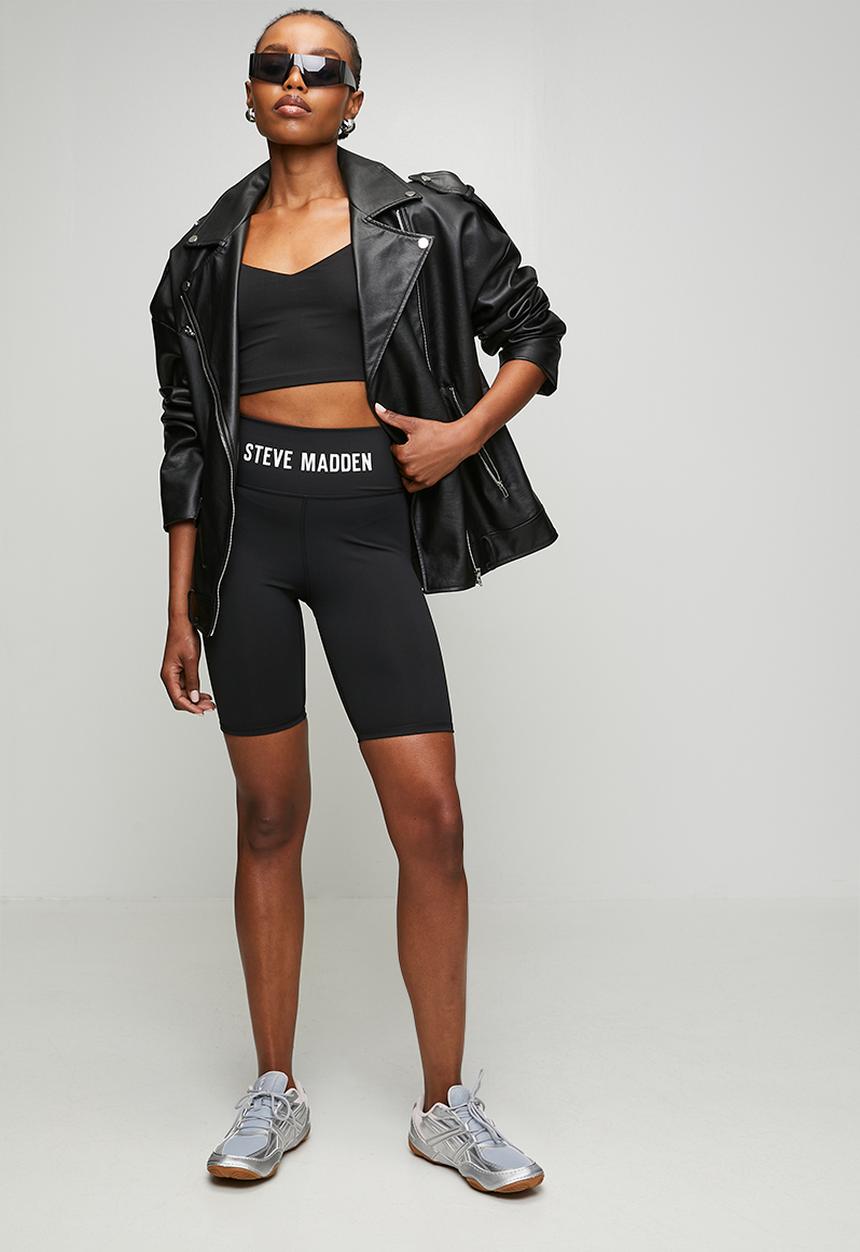 Steve Madden - Ladies cynthia cycle shorts - black