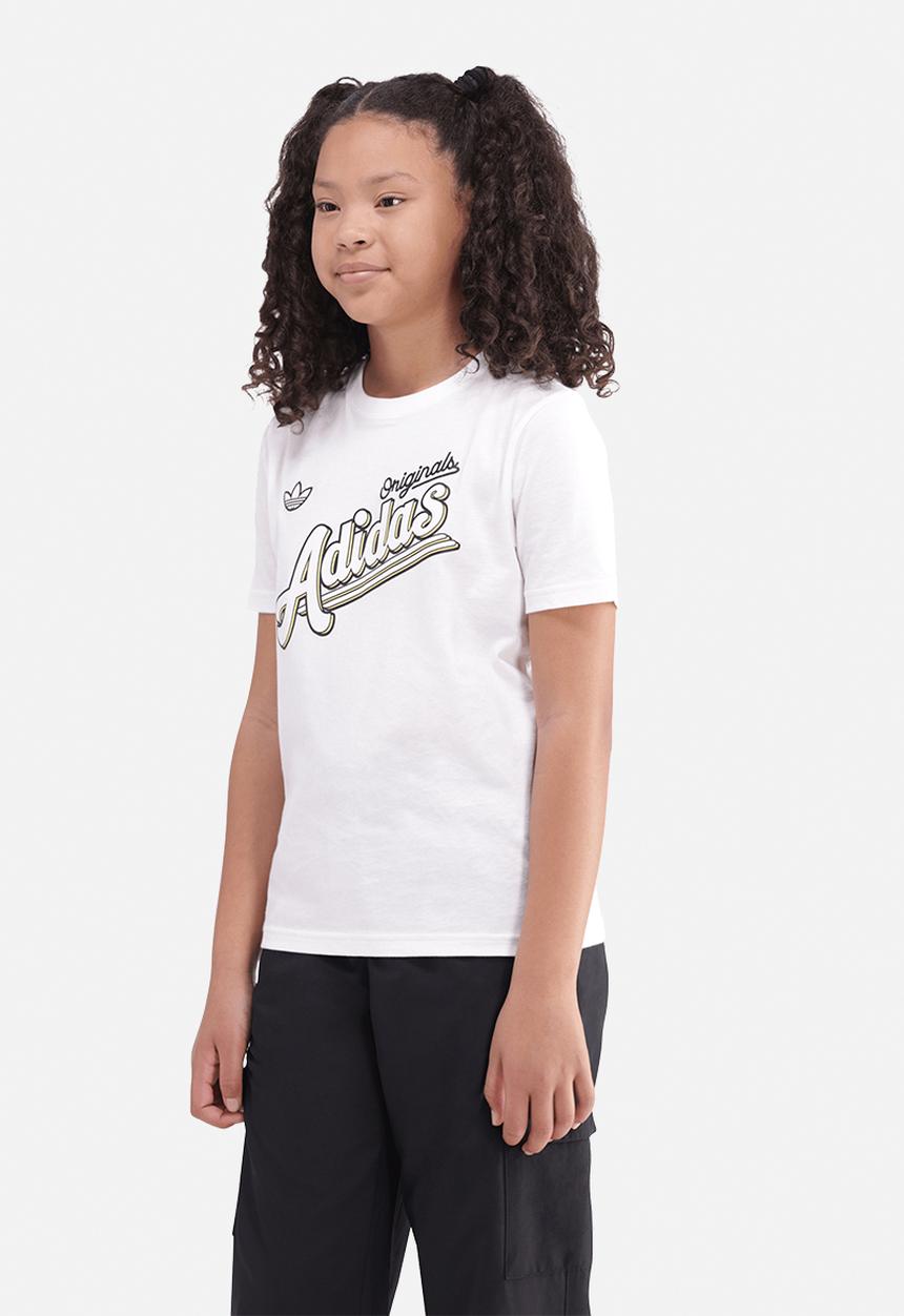 adidas Originals - 3 Stripes Tee Y - White