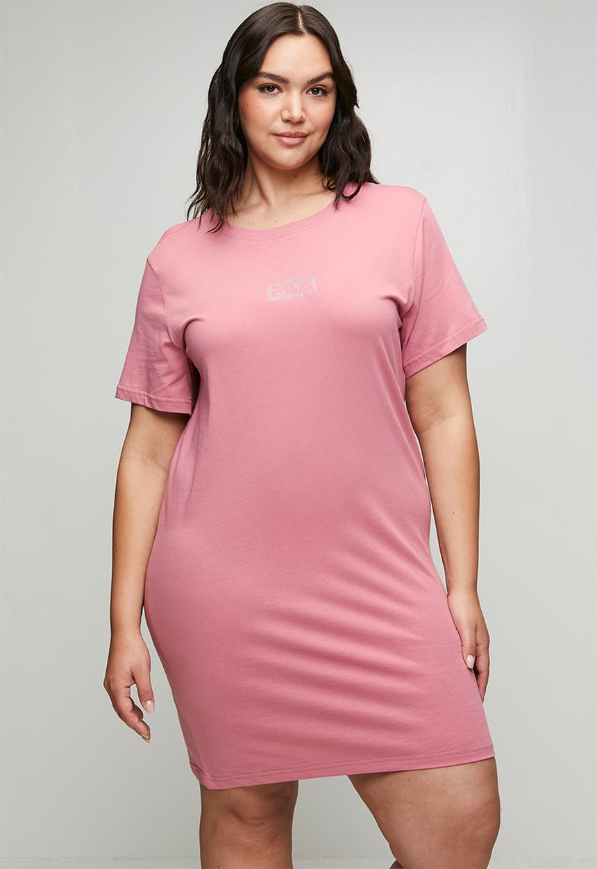 FILA - Plus Liya Dress - Misty Rose