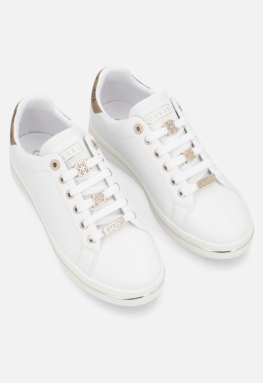 GUESS - Stasey4 sneaker - white/latte