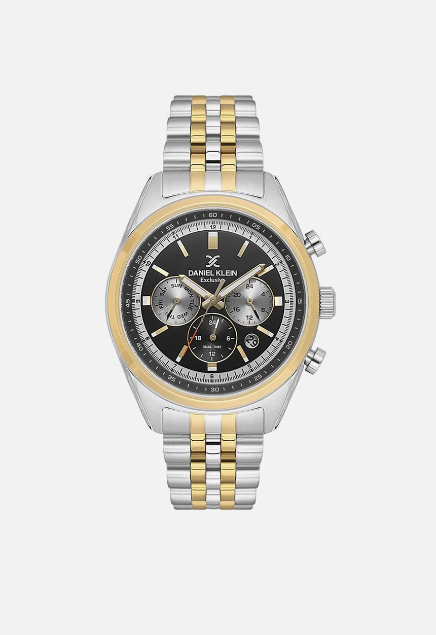 Daniel Klein - DK113976-5 Watch - Silver/Gold