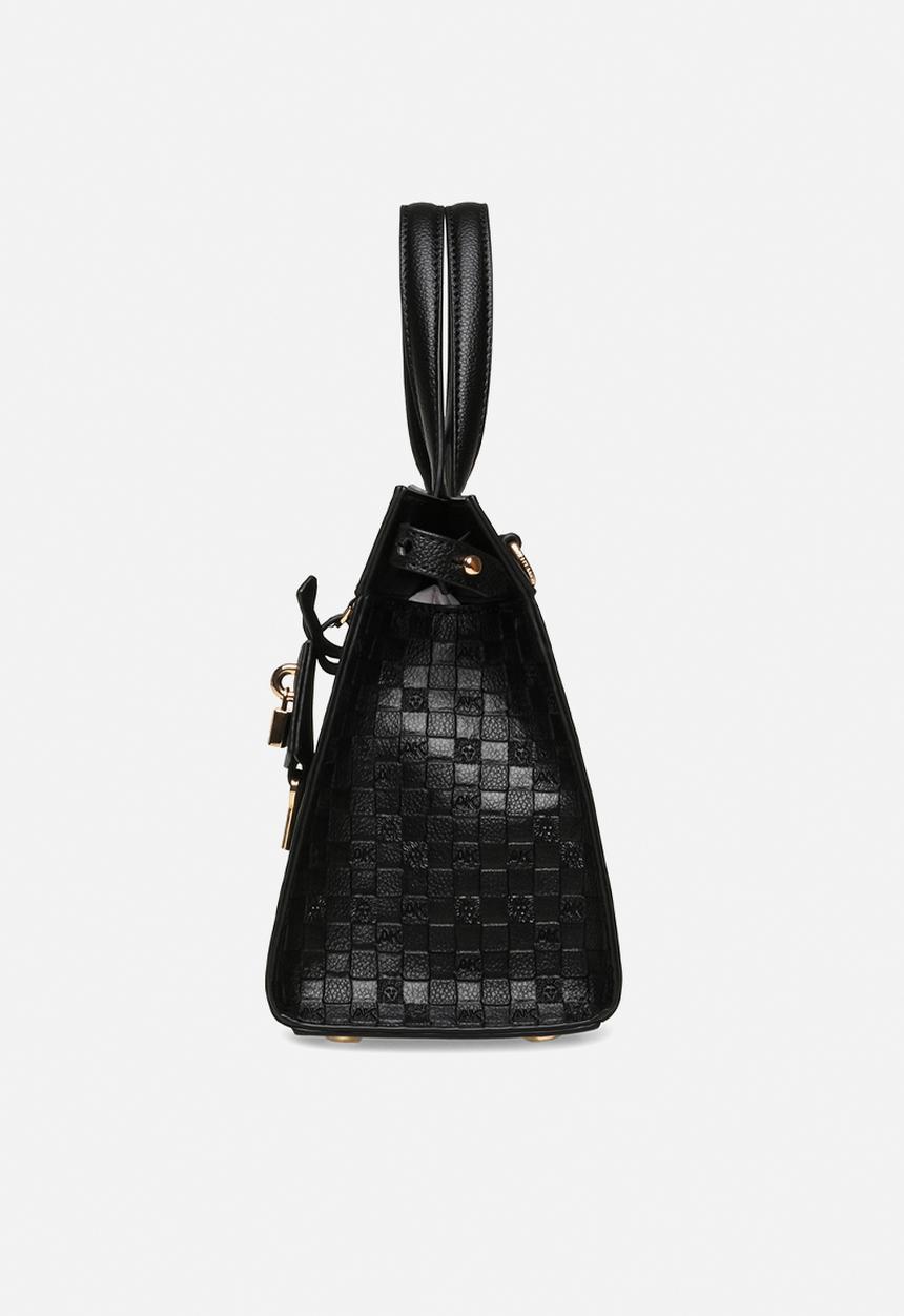 Anne Klein - Satchel w/ Detachable Strap - Black