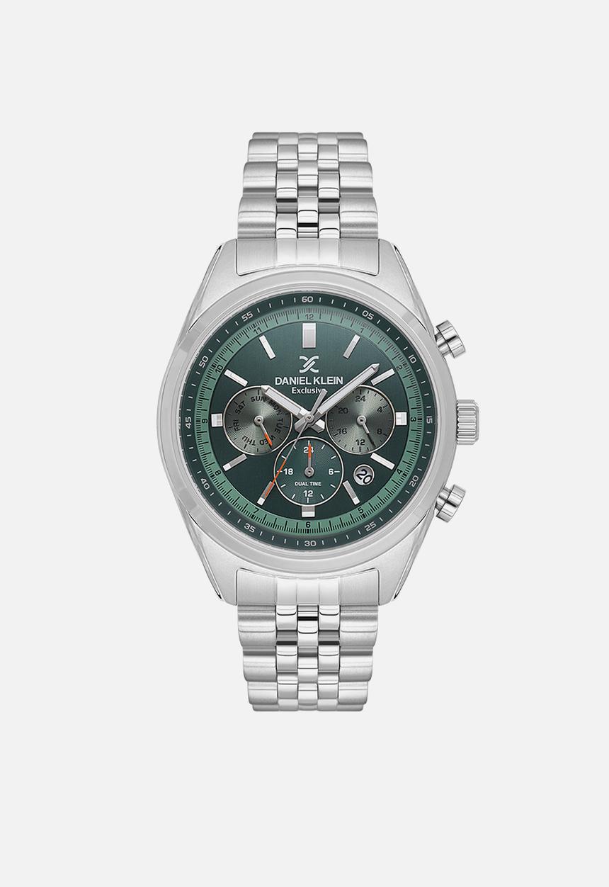 Daniel Klein - DK113976-4 Watch - Silver/Green