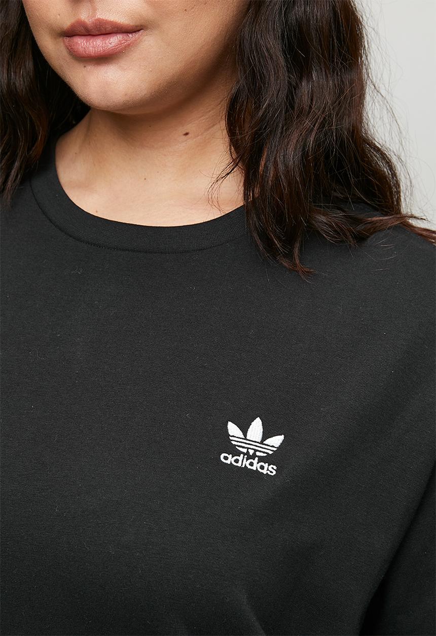 adidas Originals - Plus tref dress s26 - black/white