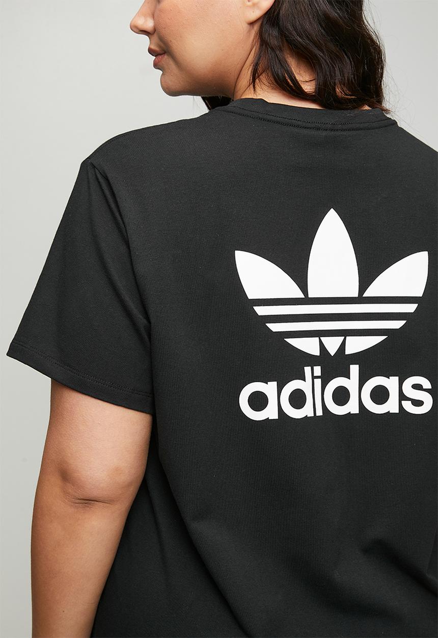 adidas Originals - Plus tref dress s26 - black/white