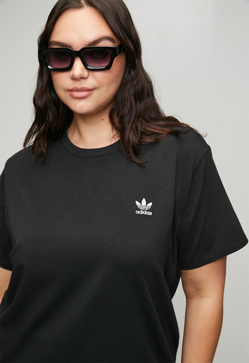 adidas Originals - Plus tref dress s26 - black/white