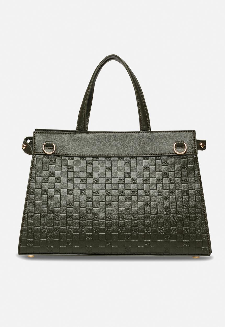 Anne Klein - Satchel w/ Detachable Strap - Caper