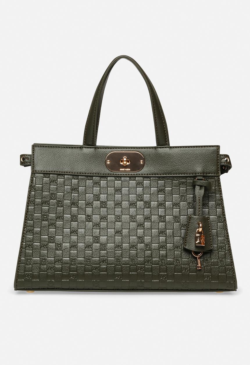 Anne Klein - Satchel w/ Detachable Strap - Caper