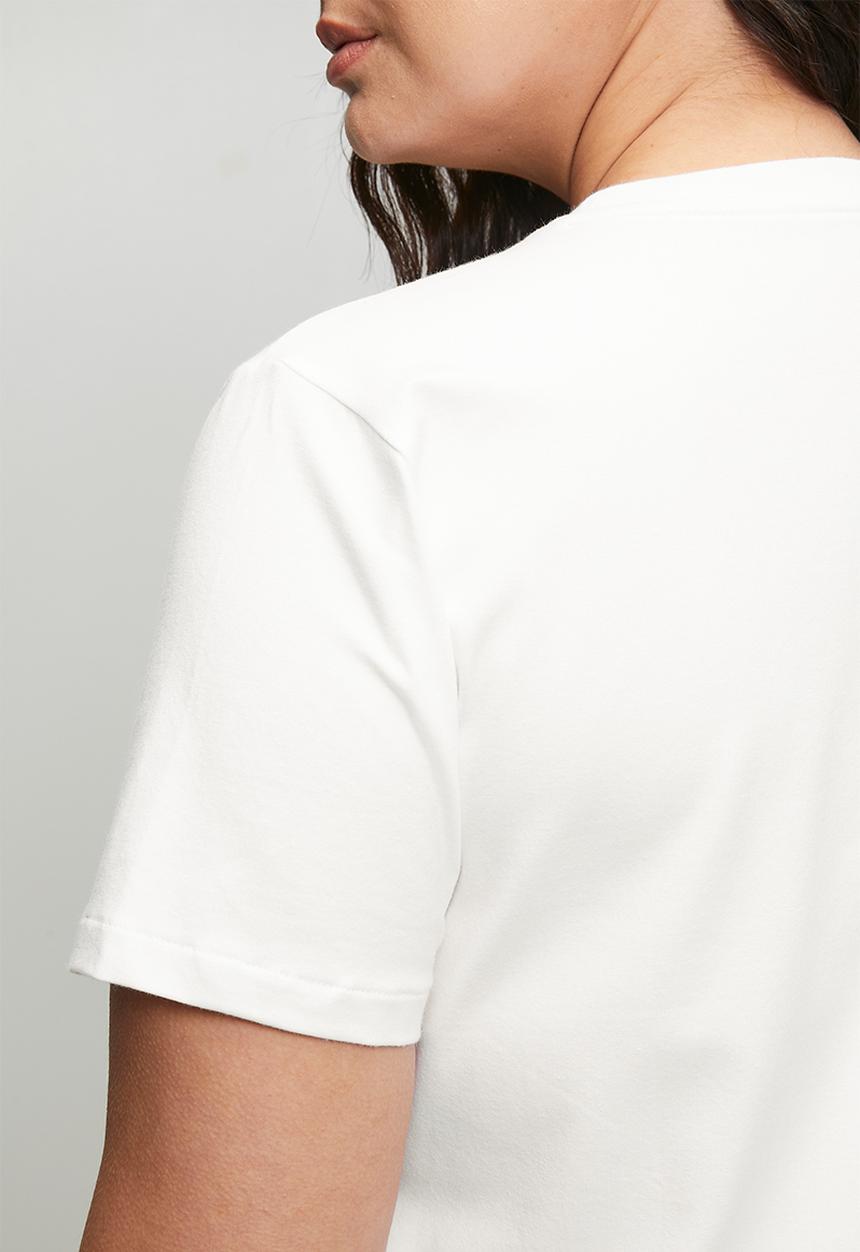 POLO - Wmn allie ss t-shirt - white