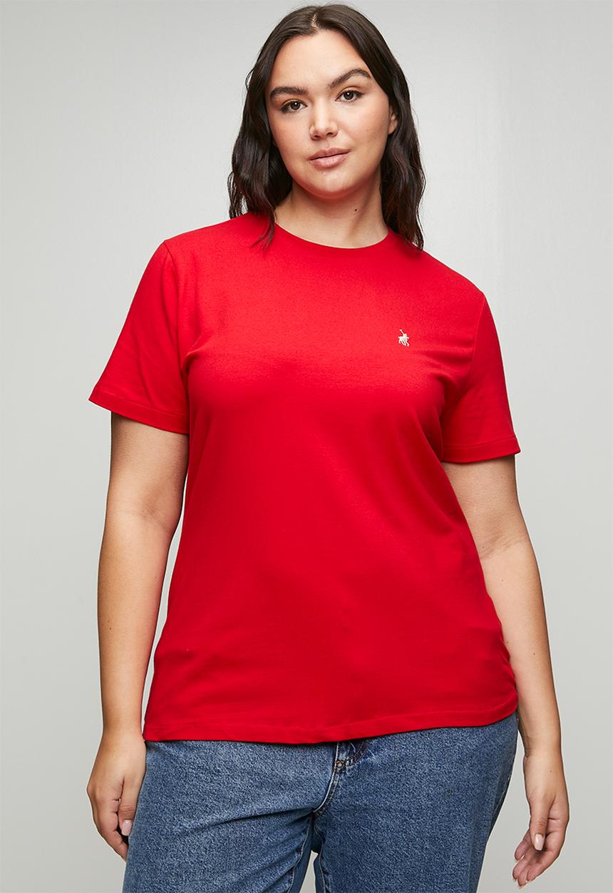 POLO - Wmn allie ss t-shirt - red
