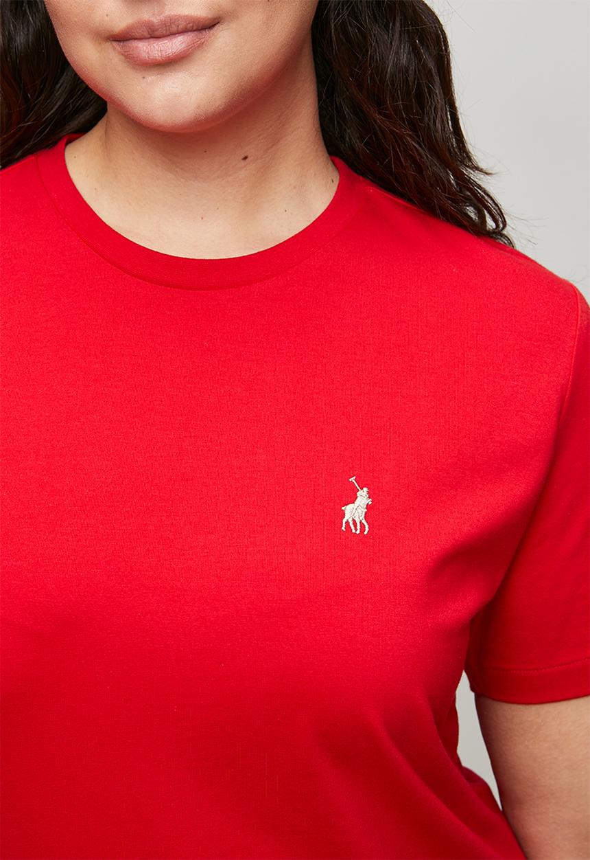 POLO - Wmn allie ss t-shirt - red