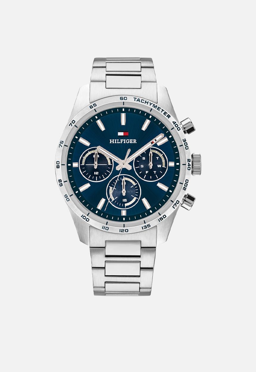 Tommy Hilfiger - Hampton TH1792278 - Silver/Blue