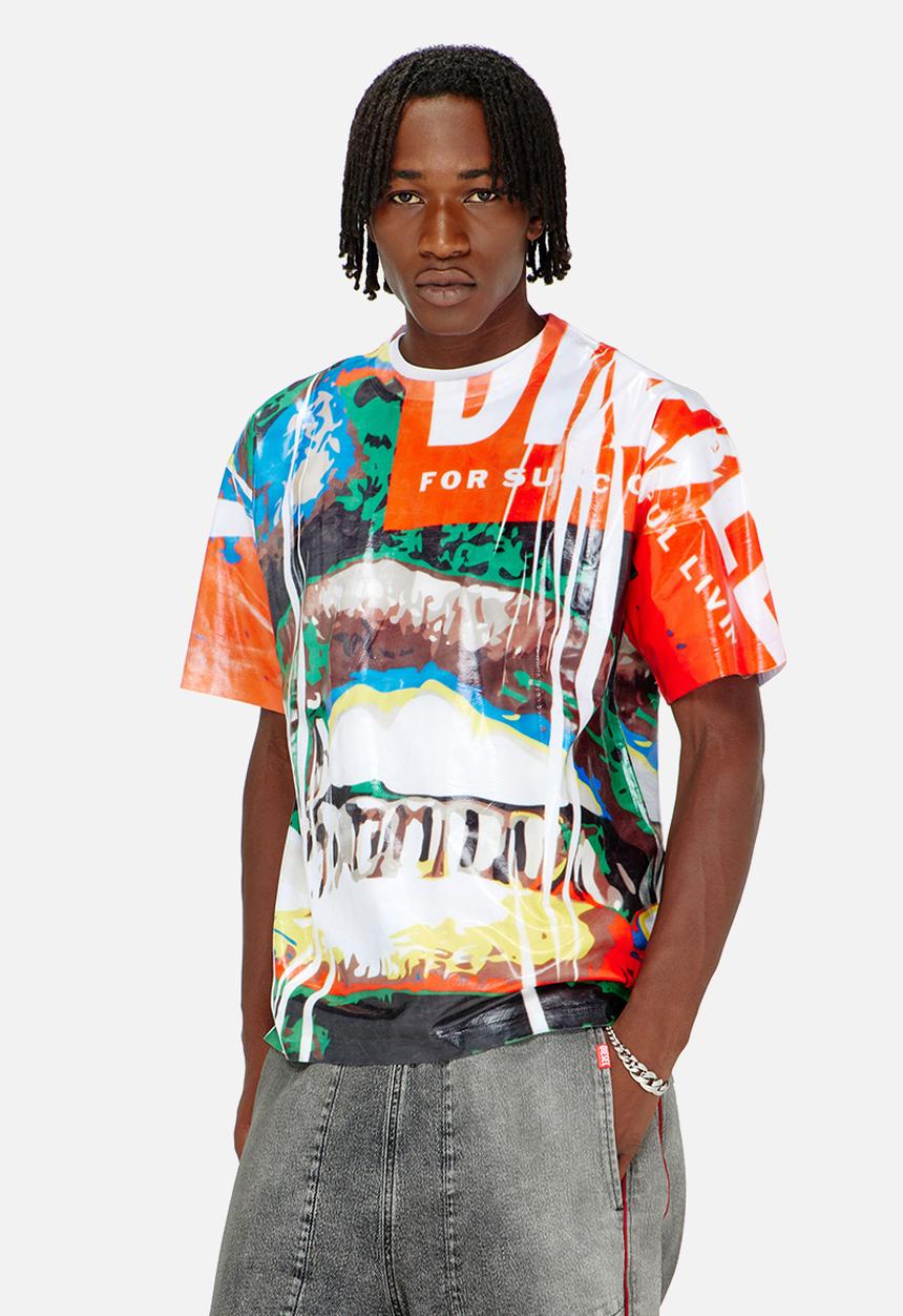 Diesel  - Diesel X Daliwonga T-Shirt - Multi