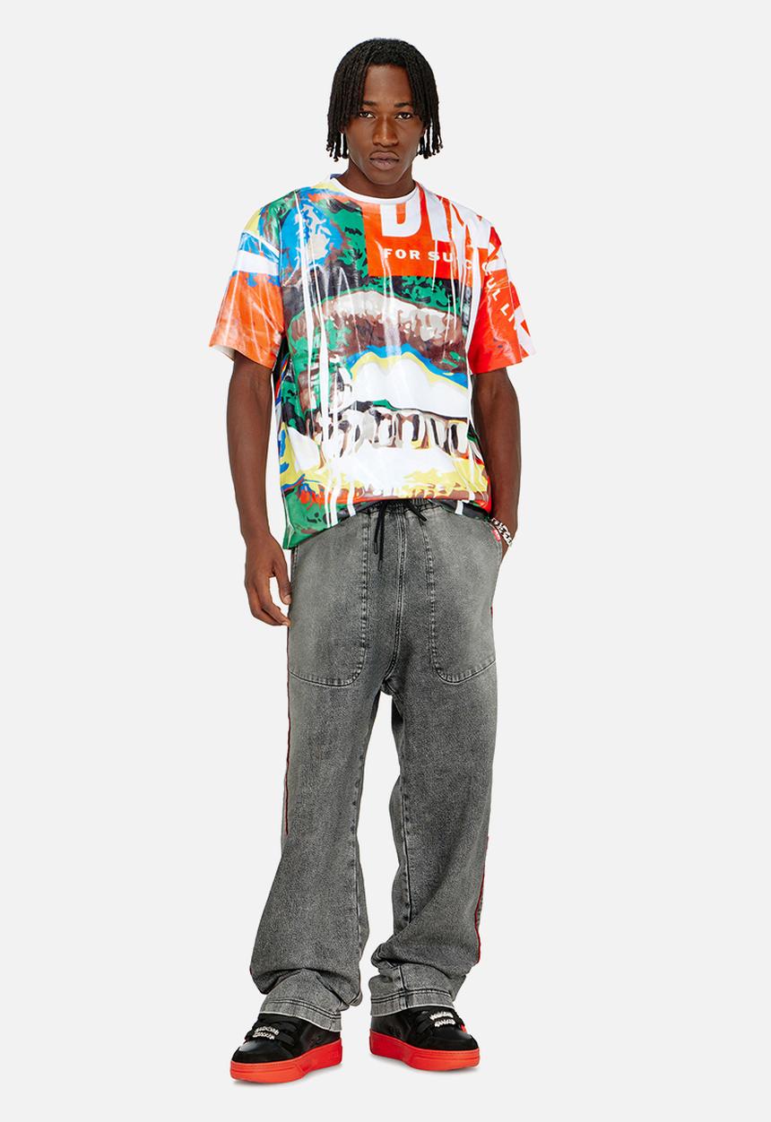 Diesel  - Diesel X Daliwonga T-Shirt - Multi
