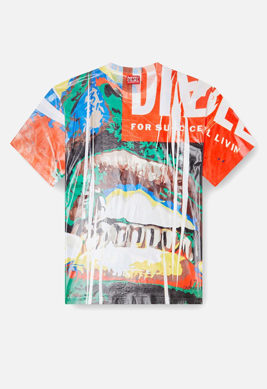 Diesel  - Diesel X Daliwonga T-Shirt - Multi