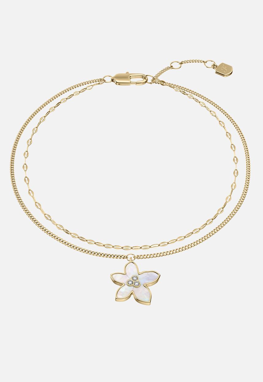 Fossil - Sutton JF04971710 Multi-Strand - White/Gold