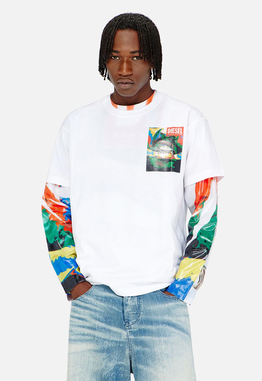 Diesel  - Diesel X Daliwonga T-Shirt - White