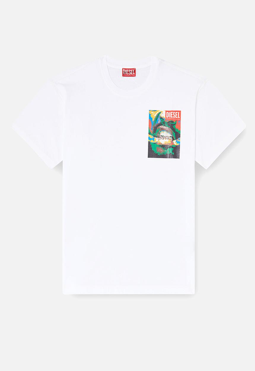 Diesel  - Diesel X Daliwonga T-Shirt - White