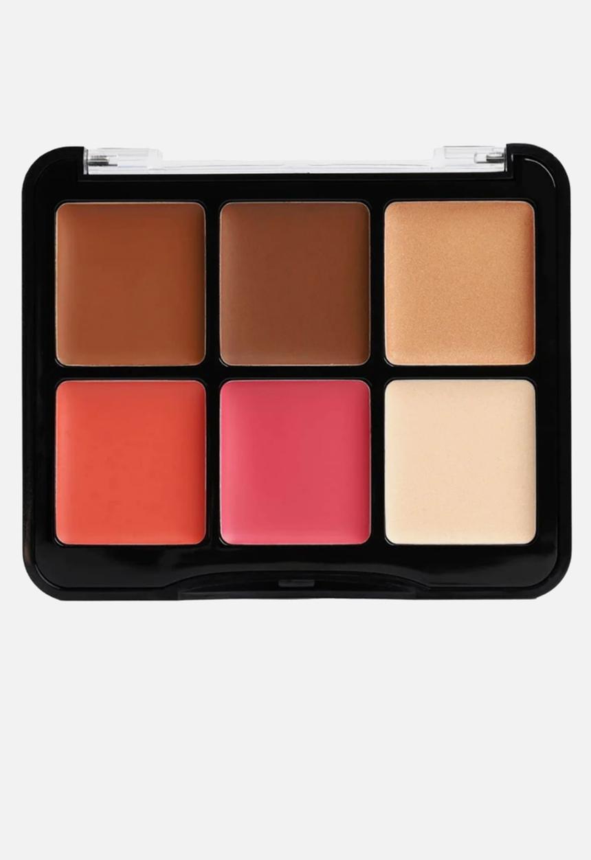 W7 Cosmetics - Let's Face It! Palette - Soft Glow