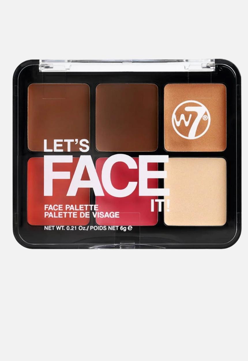 W7 Cosmetics - Let's Face It! Palette - Soft Glow