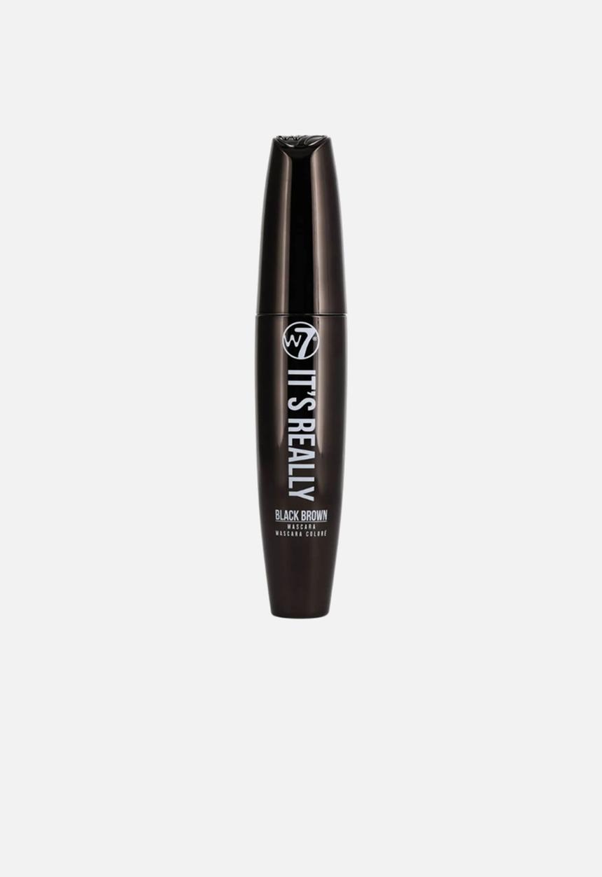 W7 Cosmetics - It's Really Black Brown Mascara 15ml