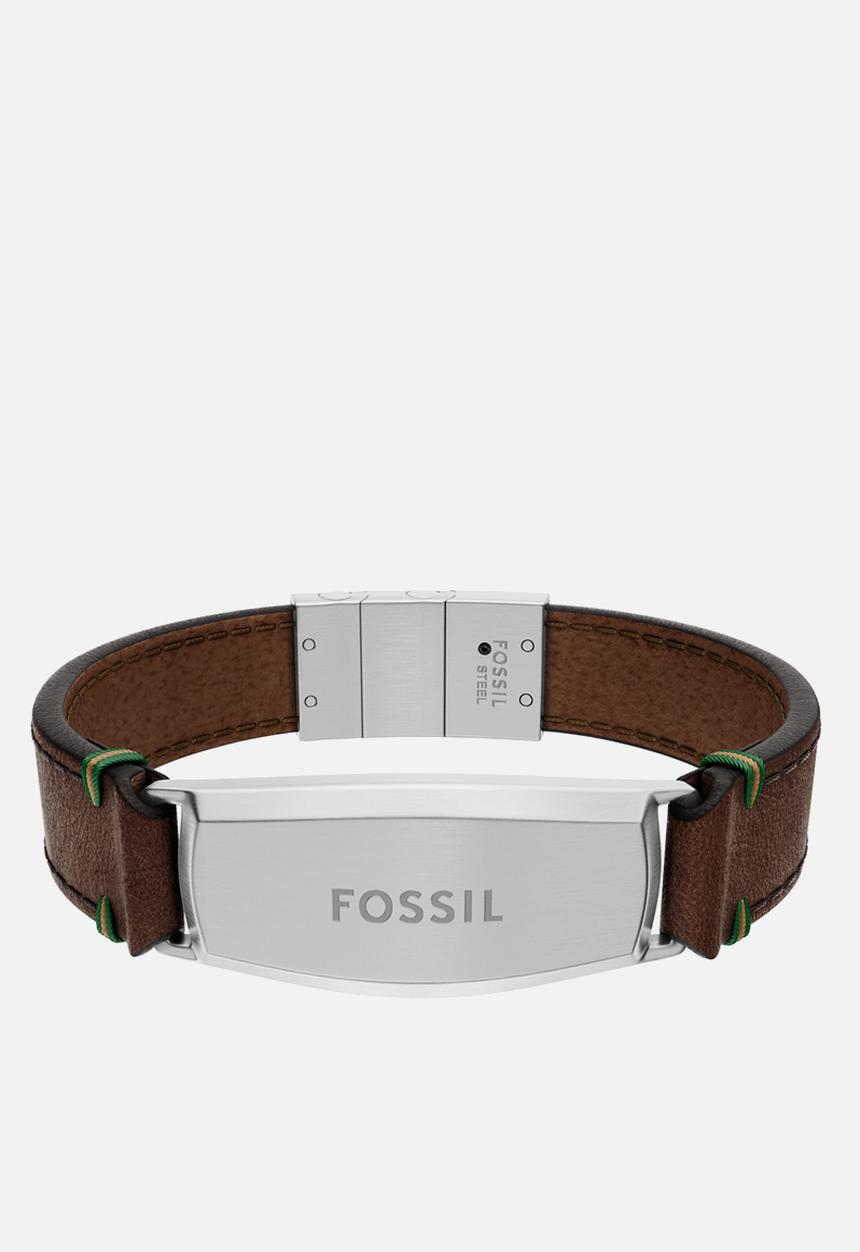 Fossil - Everett JF04988040 Bracelet - Silver/Brown