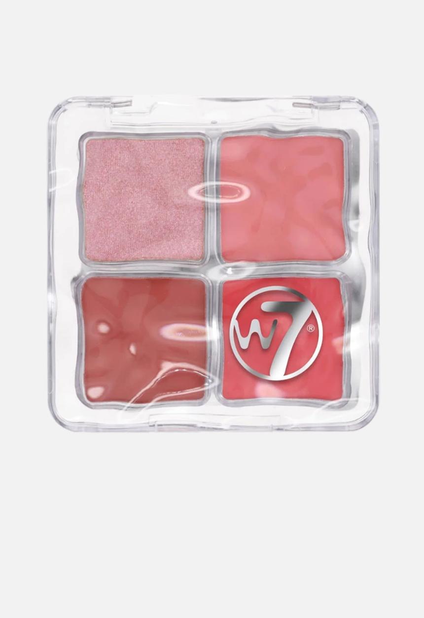 W7 Cosmetics - Blur It Blush - Spiced Nectar - Warm Glow Palette