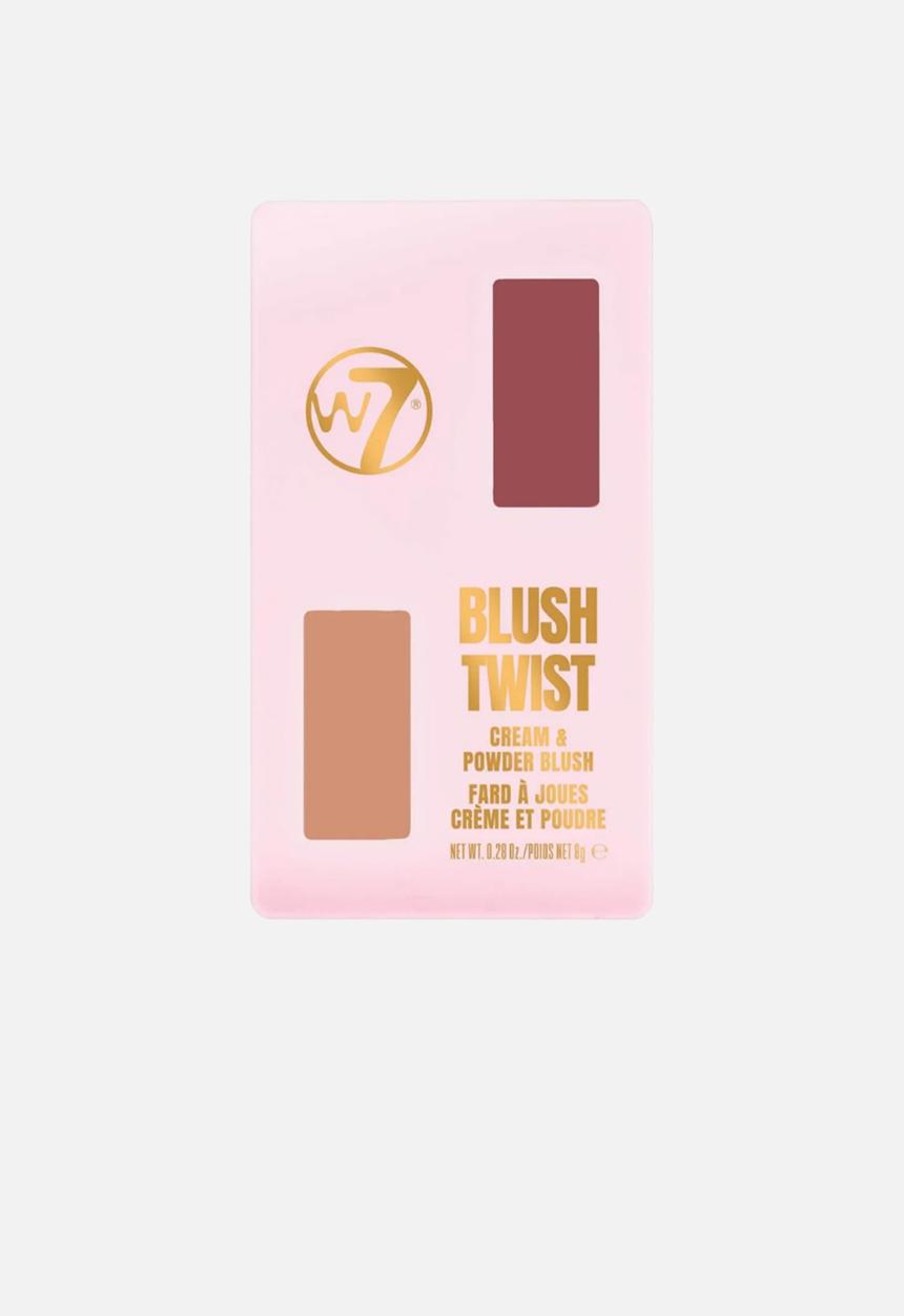 W7 Cosmetics - Blush Twist - Cream & Powder Blush 8g - Beautiful Chaos