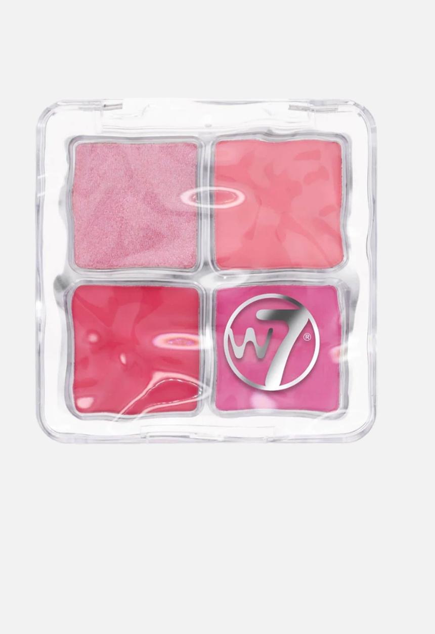 W7 Cosmetics - Blur It Blush - Doll Energy - Pink Pop Palette