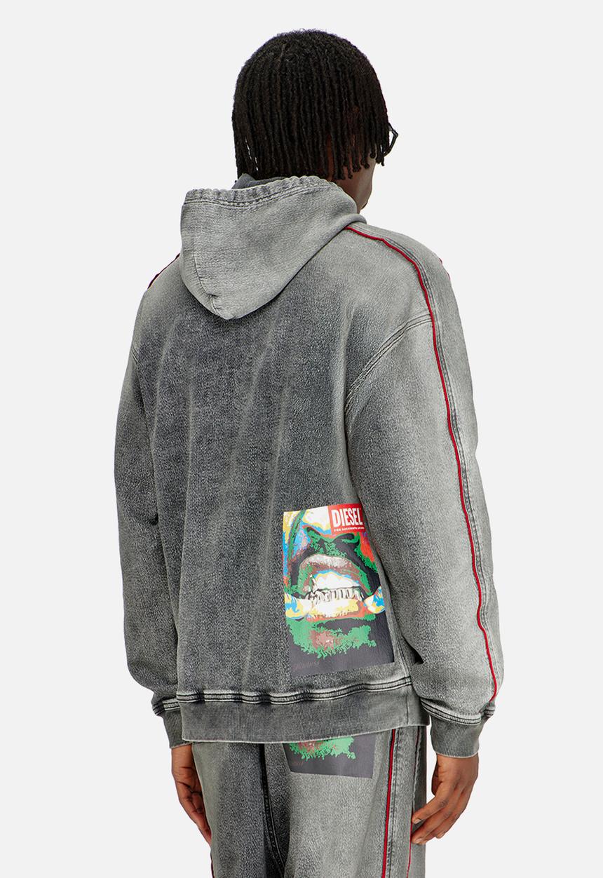 Diesel  - Diesel X Daliwonga Sweatshirt - Grey