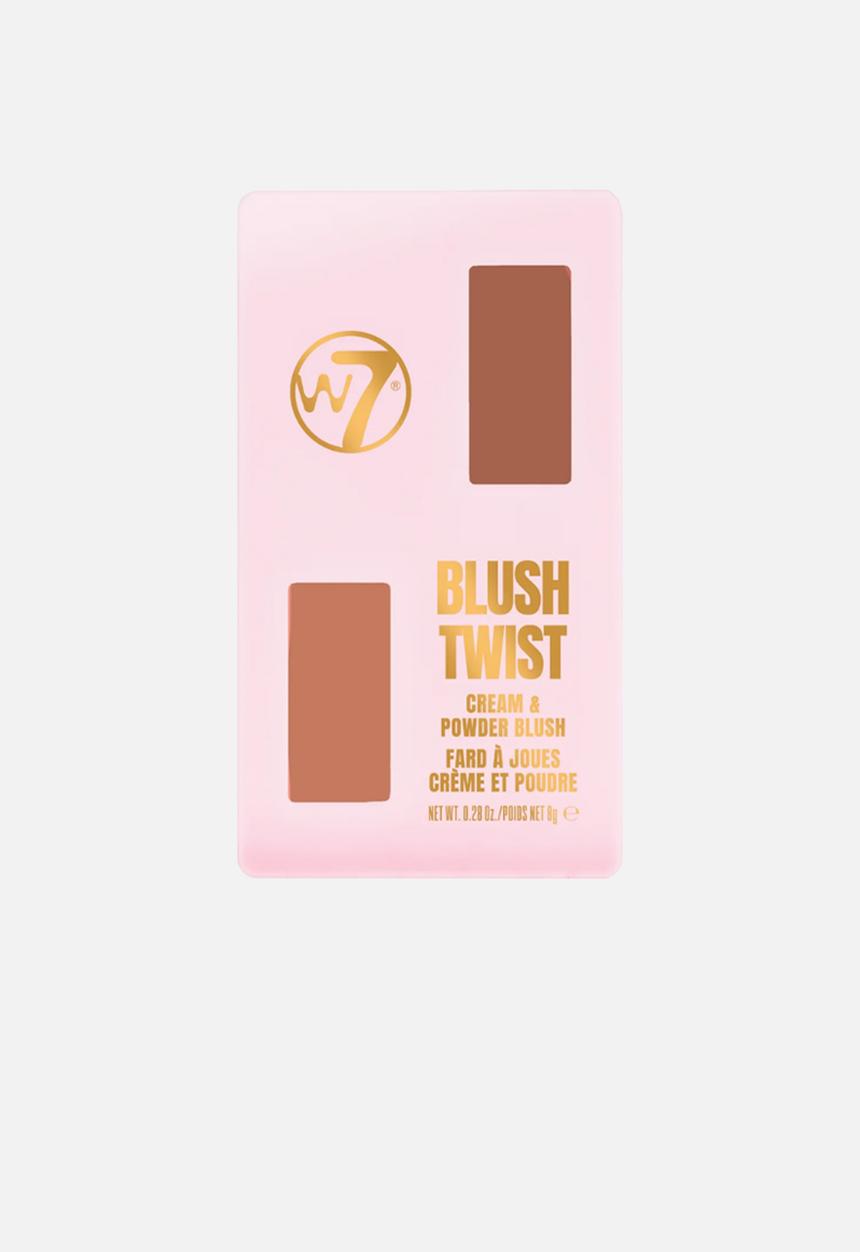 W7 Cosmetics - Blush Twist - Cream & Powder Blush 8g - No More Fights