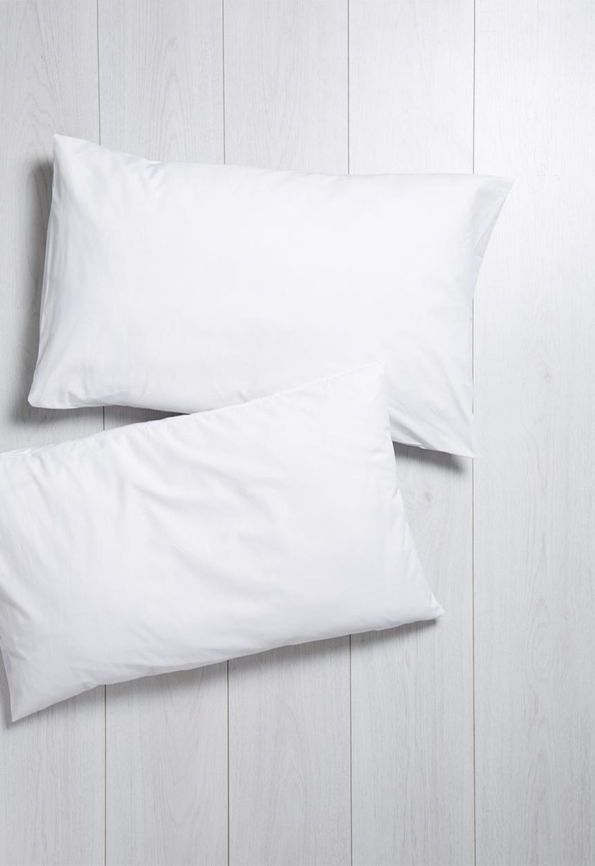 Sixth Floor - Polycotton pillowcase set - white