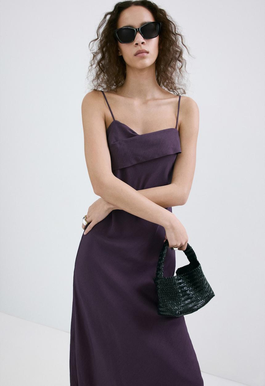 MANGO - Dress adri - purple