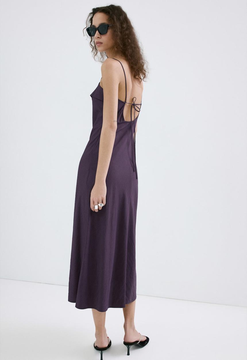 MANGO - Dress adri - purple