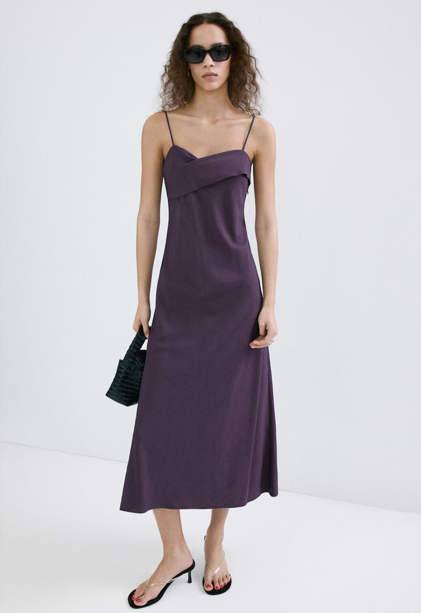 MANGO - Dress adri - purple