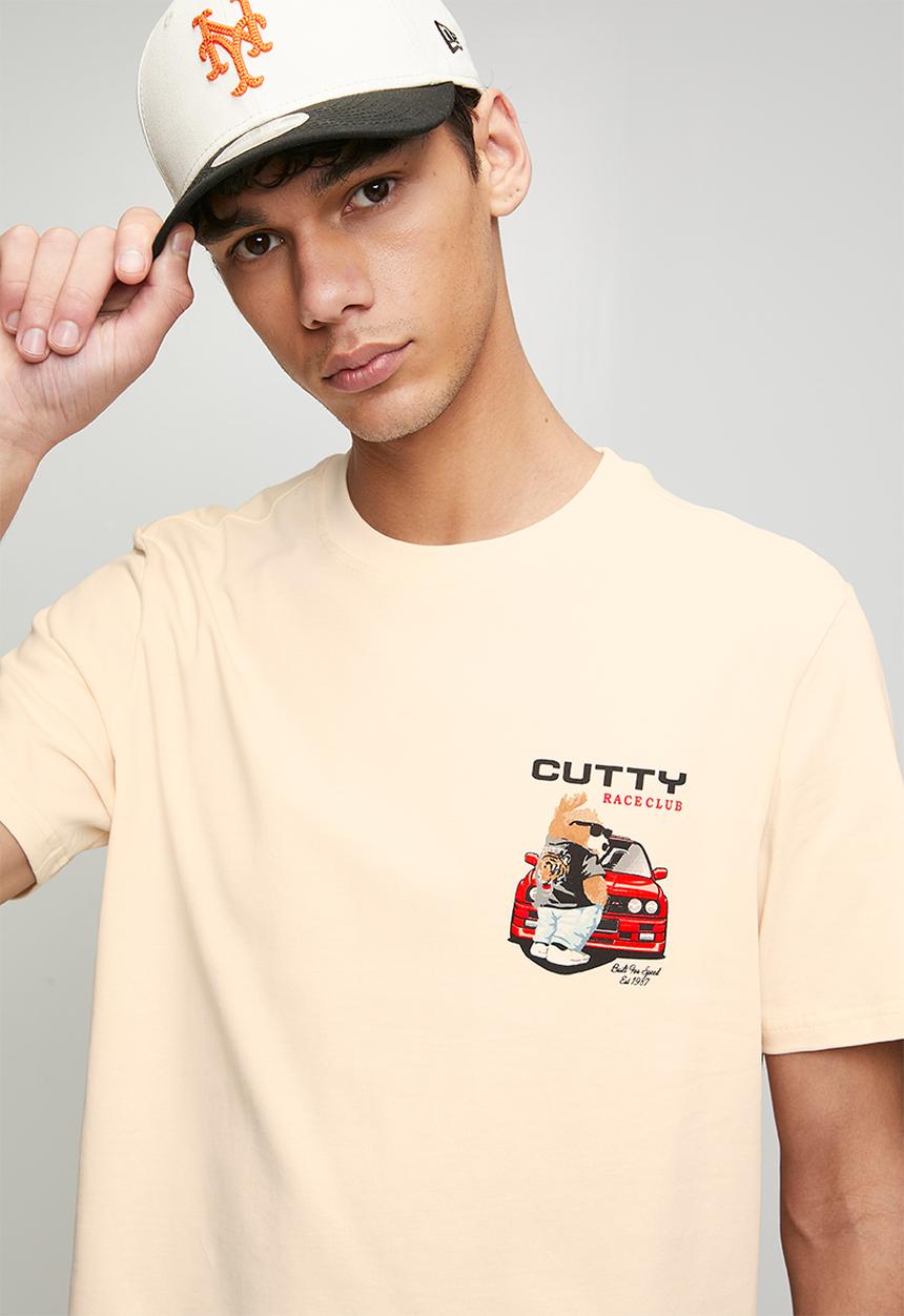 Cutty - Speed T-shirt - Stone
