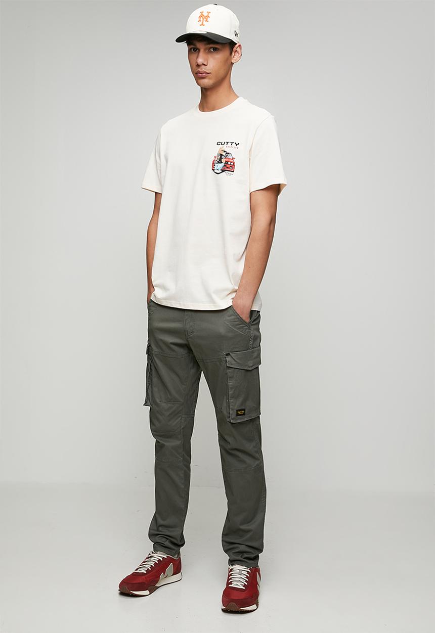Cutty - Belloff Cotton Pants - Seaweed