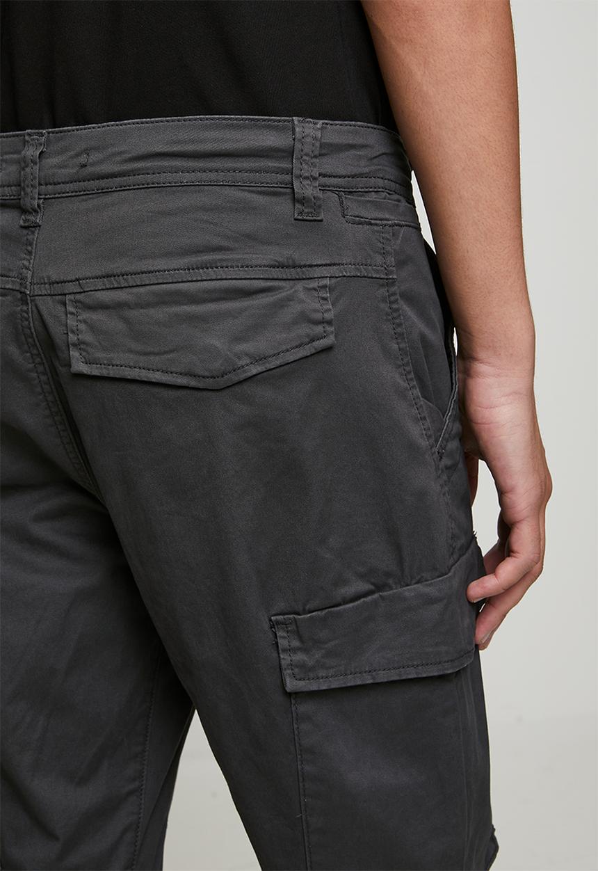 Cutty - Belloff Cotton Pants - Charcoal
