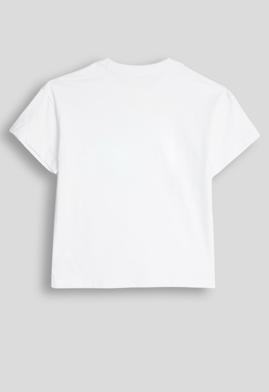 Pop Candy - Cherry placement tee - white